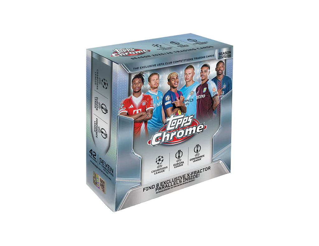 2025-26 Topps Chrome UEFA Soccer Mega Box