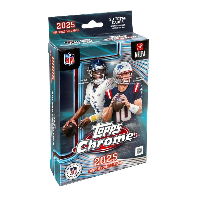 2025-2026 Topps Chrome NFL Hanger Box