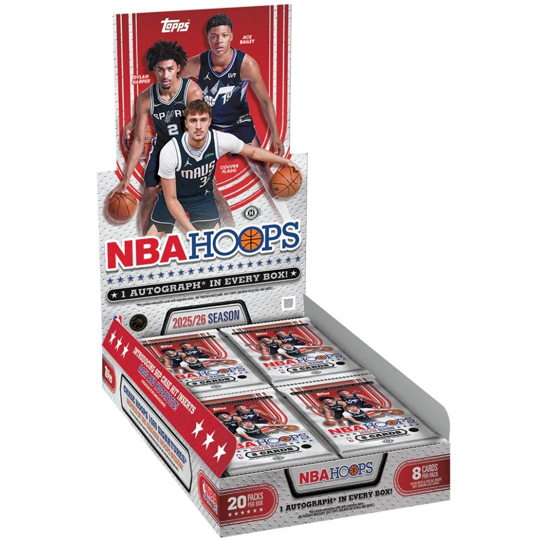2025-26 Topps NBA HOOPS Hobby Box