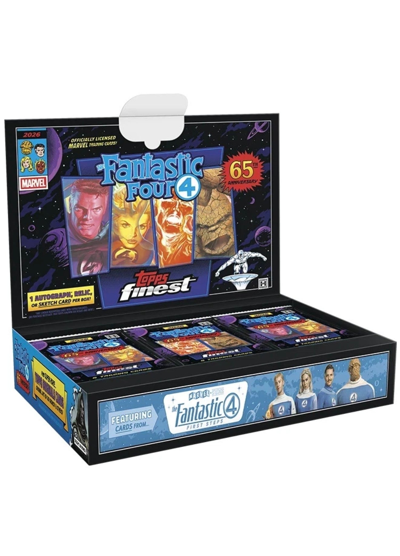 2026 Topps Finest Fantastic Four Hobby Box