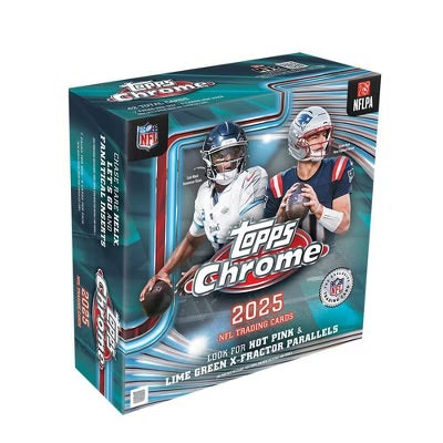 2025-2026 Topps Chrome NFL Mega Box