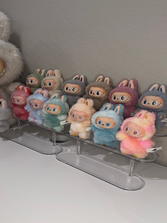 (2) Clear Acrylic Display Shelf