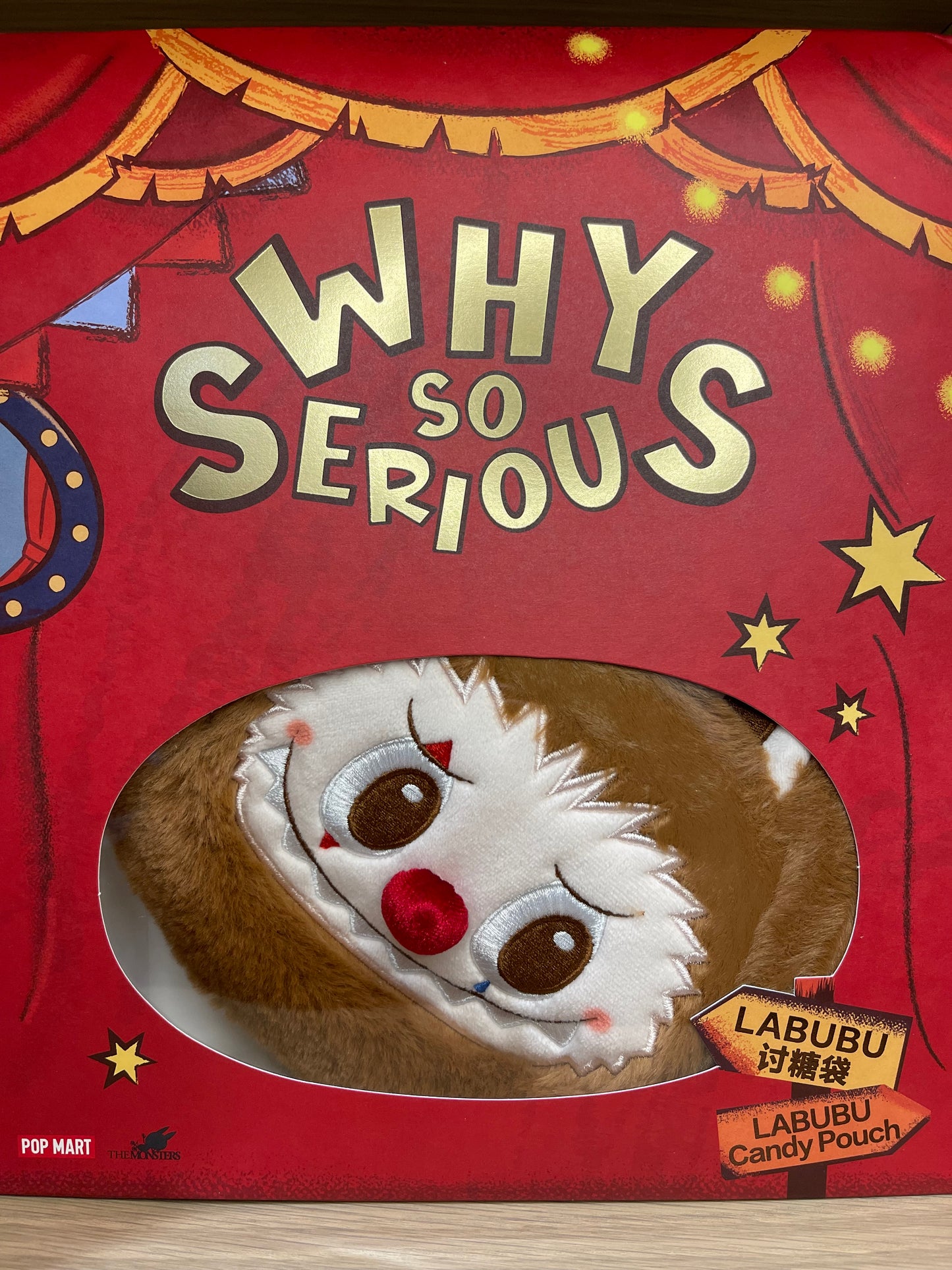 POPMART - Why So Serious Labubu Candy Pouch