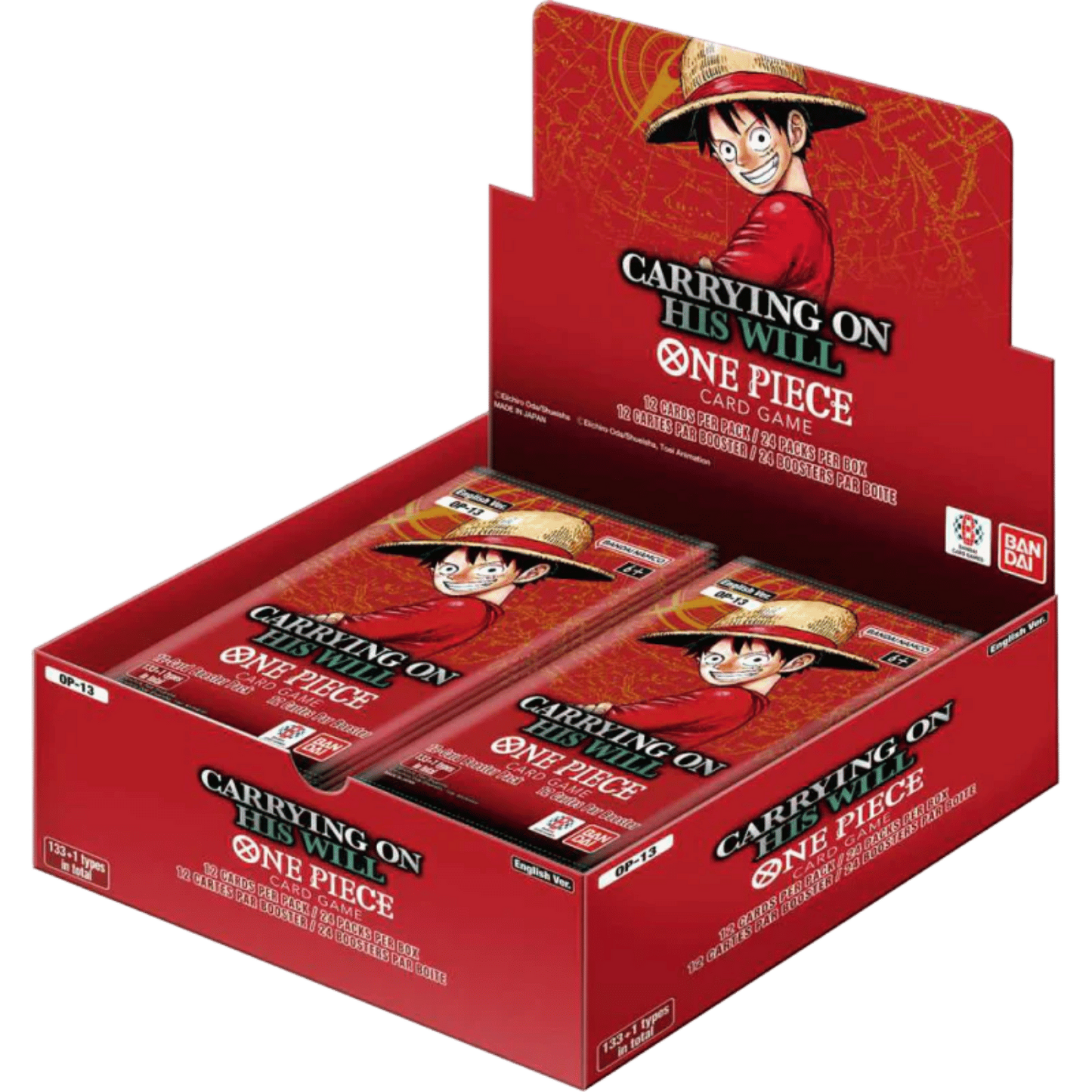 One Piece - Carrying On His Will OP-13 Booster Box