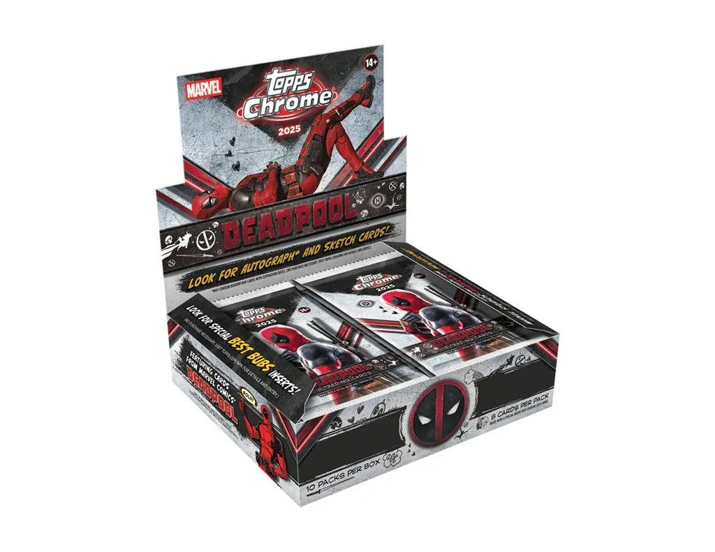 2025 Topps Chrome Deadpool Hobby Box