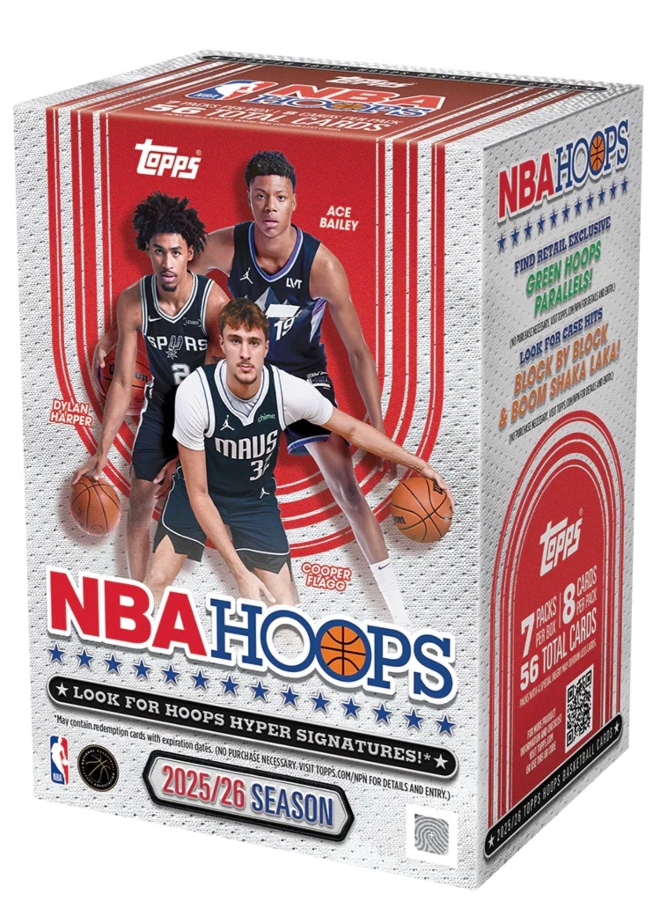 2025-2026 Topps NBA HOOPS Blaster Box