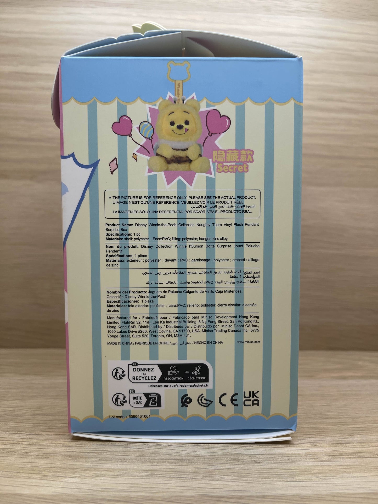 MINISO - Winnie Naughty Party Blind Box